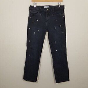 DL1961 MARA Instasculpt Straight Studded‎ Ocean Stretch Jeans Size 29